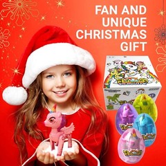 Multicolor Easter Unicorn Eggs Toys for 3-5 Year Old Girls Birthday Gift Kids