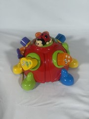 Vtech Crazy Legs Learning Bugs Ladybug Interactive Pull Toy Music Lights Up