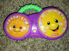 Fisher-Price Laugh and Learn Bathtime Bongos Musical Toy Tested Baby Toddler Kid