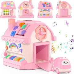 Toys for 1 Yr Old Girl – Musical House Learning Toddler Gift 12-18 Mos
