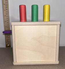 Lovevery Montessori Wooden Peg Drop Toy From Thinker Play Kit