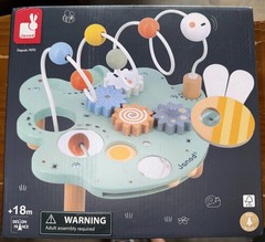 Janod Activity Leaf Toy Ages +18 Mo Educational Toy Wood NEW SEALED