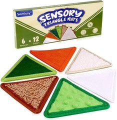 Tactile Sensory Toys for Babies 6+ Months & Toddlers 1-3 Years | 6-Textured Sens