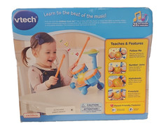VTech KidiBeats Drum Set with Accessories, Baby and Toddler Toys
