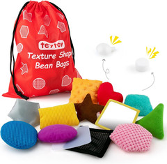 Texture Sensory Bean Bags,Toddler Sensory Toys for Babies,Preschool Toys Set