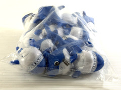 12 Piece Mini Rubber Water Squirting Sharks Bath Toy Novelty 2.25″ Length
