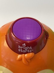 Bright Starts Roll & Glow Monkey With Lights & Music For Babies