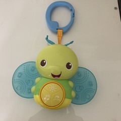 Bright Starts Take-Along Toy BEAMING BUGGIE bug butterfly lightning lights music