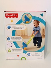 Fisher Price Growing Baby Pop ‘n Push Elephant 12-36 Months NEW