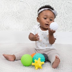Textured Baby Balls Set 6 Pieces Tactile Sensory Development Toy for 6+
