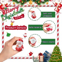 24 PCS Christmas Rubber Ducks,Baby Bath Toys Assorted Small, Multicolor