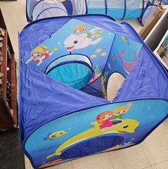Portable 5 in 1 Crawl House Tunnel Kids Intdoor Toddler Play Tent