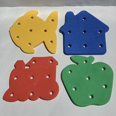 Lakeshore Learning My First Pegboard Set DD645 Complete Preowned Toddler Toy