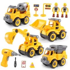 Toddler Kids Toys Boys 3-5: Mini DIY Assembly Stem Learning Educational