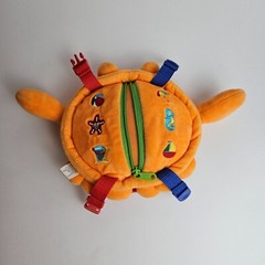 BUCKLE TOY Barney Crab Learning Plush