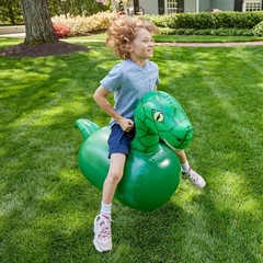 Inflatable Dino Bouncer for Kids 5+ Outdoor Jumping Toy Hopping Animal Play