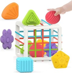 MINGKIDS Montessori Toys for 1 Year Old Baby Sensory Learning Toy Set