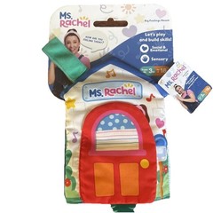 Ms. Rachel Emotions & Affirmations Soft Book Toy 3-18 Months New Sensory Baby