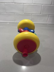 Johnson & Johnson Playpath Spin-a-Sound Rattle Toy Stars 6-36 Months 9567