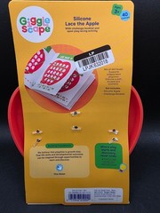 GiggleScape Silicone Lace The Apple Educational Toy Ages 3+ Fun Fine Motor Activ