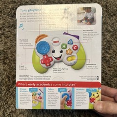 Fisher-Price Laugh & Learn Game & Learn Controller Lights & Sound, Shapes 6-36m