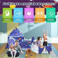 Corralitos Para Bebes Casa De Juegos Pelotas Para Niños Y Niñas, Color Azul NEW.