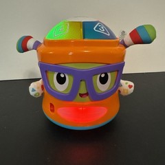 Fisher Price Franky Beats Bat & Boogie Numbers Shapes Lights TESTED WORKS Exclnt