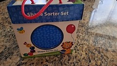 Rare Baby Einstein Shape Sorter Set With 12 Chunky Shaped Board Books