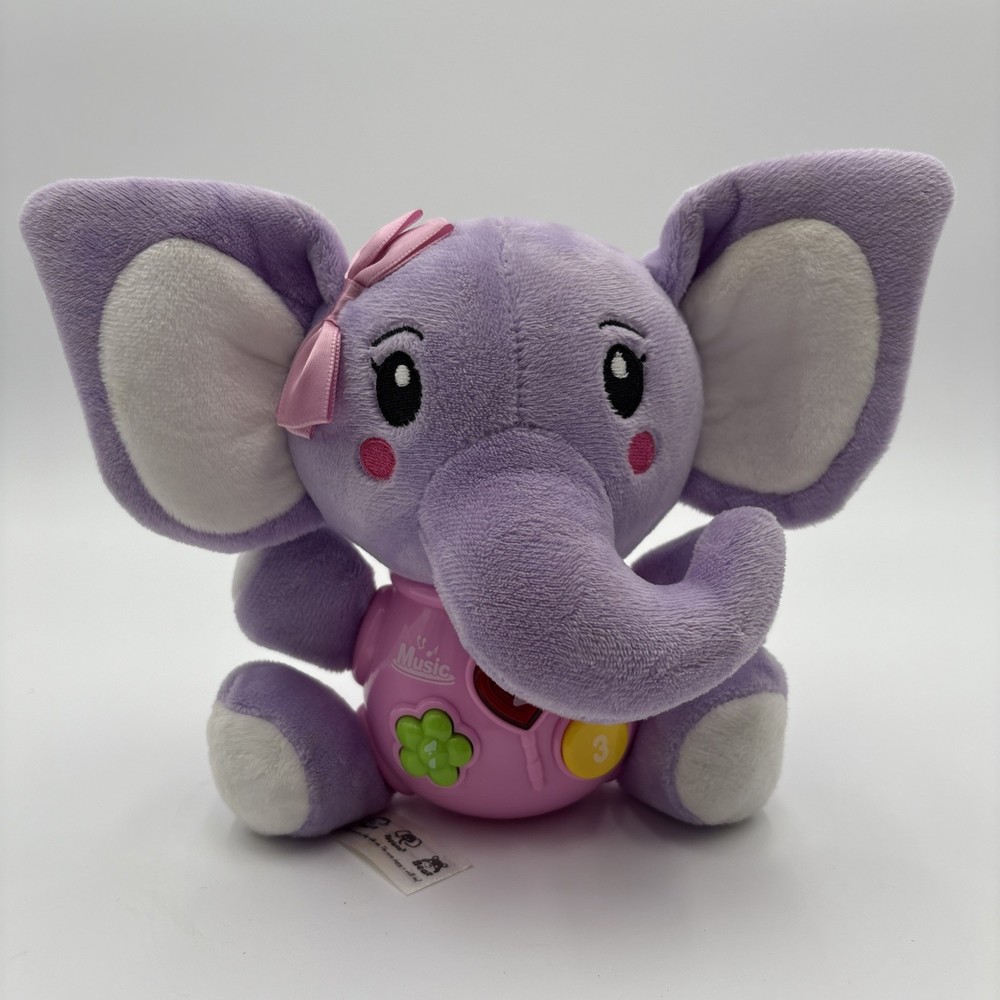 Baby Toys 3-6 Months Baby Girl Gift Musical Toys Plush Elephant Infant Toy