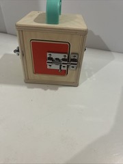 Lovevery Wooden Lock Box Latches “The Realist” 19-21 Months