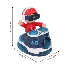 Toddler Music Toy, Bouncing Beat Flashing Light Dancing Music Toy with Universal