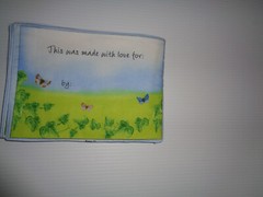 ‘Garden Gatherings’ Soft, Washable, Cloth Book for Baby / Toddler