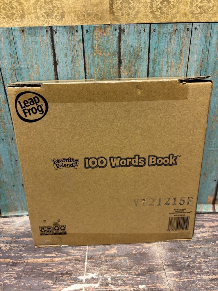 LeapFrog 80-601541 Learning Friends 100 Words Book new in unopened box