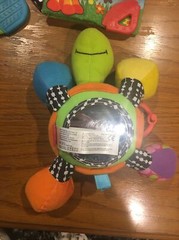 Lot of Baby Toy Plush Stuffed Animals for Teething, Rattling, Crinkling 1045