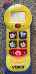 VTech Soft Phone Plush Music & Lights Sensory Baby Toy