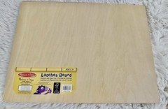 Montessori Sensory Lock Latch Brd+Melissa/Doug Activity House Board+Money Tray