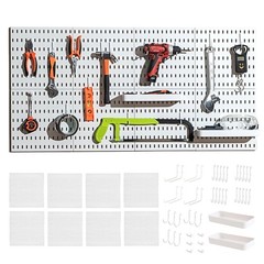 Keepo Pegboard Combination Kit, Pegboards and Accessories Modular Hanging for…
