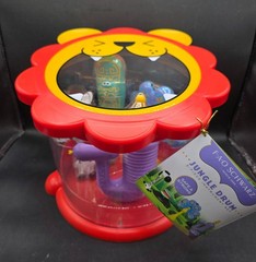 FAO Schwarz Jungle Drum 5-Piece Music Instrument Set For Ages 18 Months+