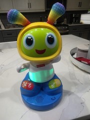 2017 Mattel Fisher Price Bright Beats Beatbo DLX Blue Base DYM81 Tested