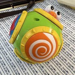 Multicolor Baby Developmental Rolling Activity Ball Toy with Eyes