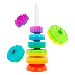 BYFWH Spinning Stacking Toys for Babies 12+ Month Ring 14 Inches, Colorful