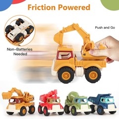 Kids Construction Vehicles Set – Perfect for Indoor & Outdoor Adventures