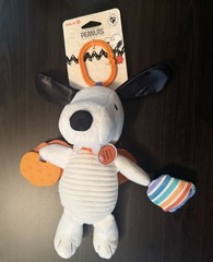Peanuts Snoopy Vampire Pumpkin Halloween Stroller Clip Activity Baby Toy