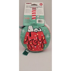 Peanuts Snoopy Baby Holiday Toy Bundle Pull Down Toy & On-The-Go Mirror New