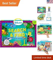 Search and Find Educational Game – Reusable Mats for Creative Learning Ages 3-6