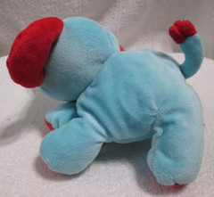 Fisher Price plush elephant rattle 7″