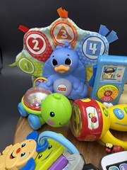 VTech/Fisher Price Toddler & Baby Toy Lot Imaginary Animal Device House 12 Piece