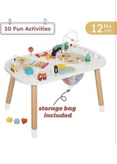 Montessori Wooden Activity Table for Toddlers 12 Months+ – New