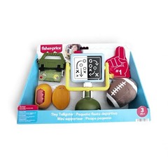Fisher-Price Mini Me Moments Tiny Tailgater Baby Sensory Toy Sport Theme Set NIB