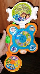 Nickelodeon ABC Knows Your Name Dora Blues Alphabet Music Toy Learning 2008 Toy